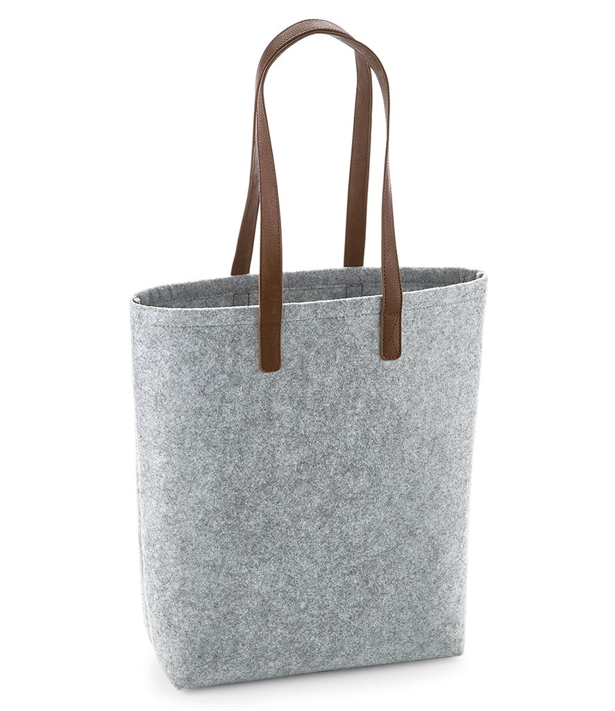 BagBase BagBase Premium Felt Tote Bag